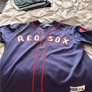 Red Sox Manny Ramirez jersey.